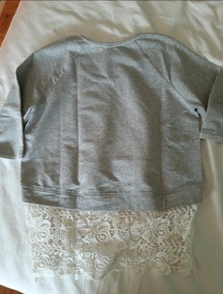 Maglia estiva maniche 3/4 con pizzo