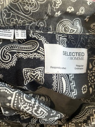 Camisa Selected Homme Paisley