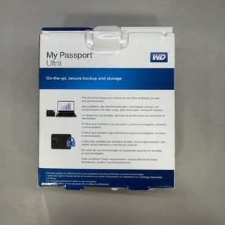 Disco Duro externo WD My Passport Ultra 2TB Blanco