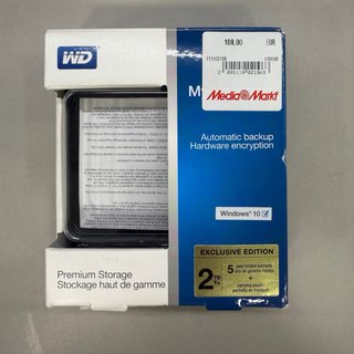 Disco Duro externo WD My Passport Ultra 2TB Blanco