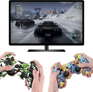 AUFGLO Retro Gaming Controller for PS3