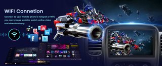 FULUKU 2+64G AutoRadio 9'' Android Renault Trafic