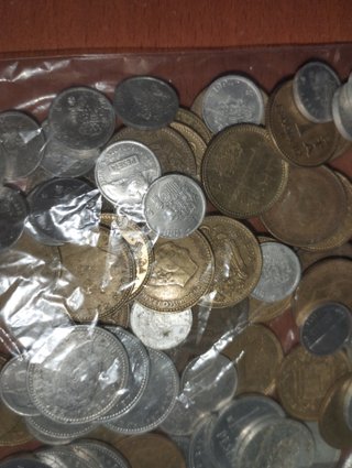 Lote 75 monedas 1 peseta española