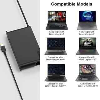 TUVOYO cargador 230W 20V 11.5A LENOVO Legion