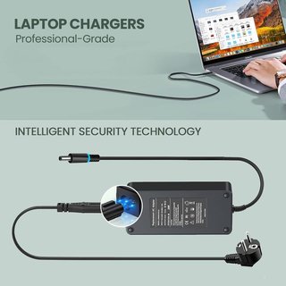TUVOYO Cargador 240W 19.5V 12.3A 7.4x5.0mm DELL