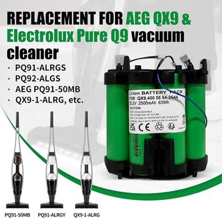 GGBON batería 25,2V AEG QX9 Q9 Electrolux Pure Q9