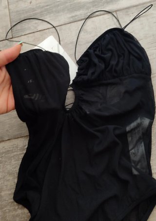 Body negro Zara tirantes finos