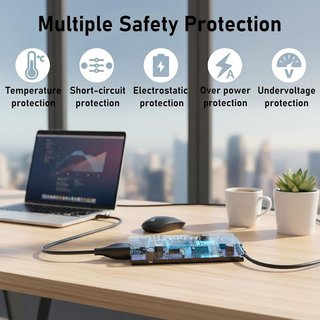 JEESTAM Cargador 165W 28V 5.89A USB‑C Dell
