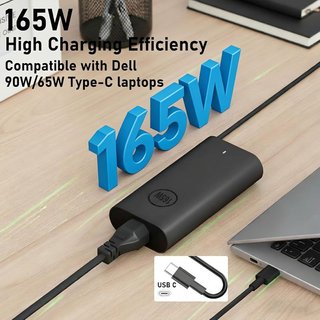 JEESTAM Cargador 165W 28V 5.89A USB‑C Dell