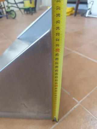 Estantes de Bar Metálicos Plateados