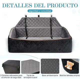 CEMOFE Asiento Coche Perros Grandes y Medianos