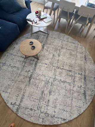 Alfombra Santos Monteiro Beige/Gris