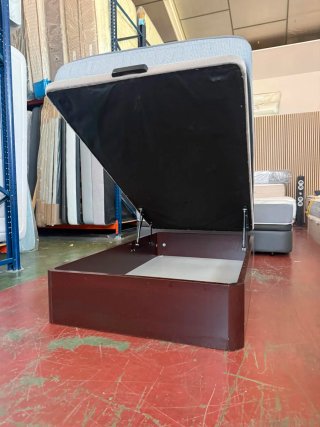 Canapé Madera Tapa 3D + Colchón Visco 105x190