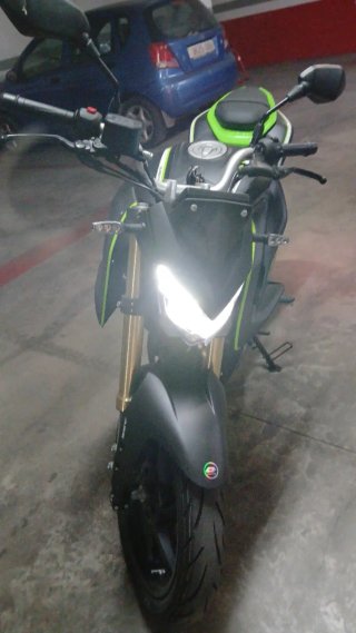 Keeway SRK 125cc Negra y Verde