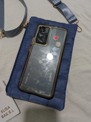 Bolso Elisa acolchado azul