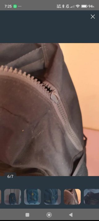 Mochila Ruedas Real Madrid Negra