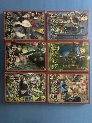 Tragones y mazmorras Pack Manga
