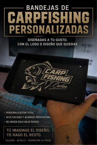 Bandejas Carpfishing Personalizadas