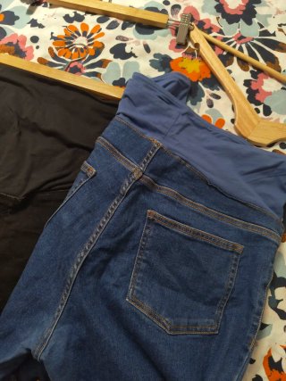 Lote 2 Pantalones Vaqueros Premamá Kiabi