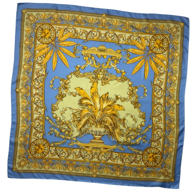 Pañuelo De Seda Sarga (Foulard) Gianni Versace.