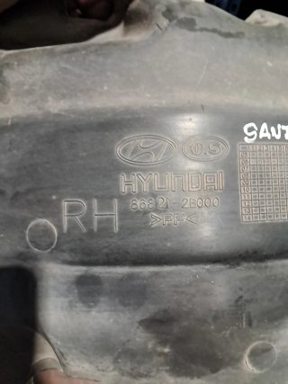 Paso de rueda delantero Hyundai Santa Fe