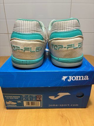 Zapatillas Fútbol Sala Joma Top Flex Indoor Blanca