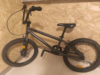 Bicicleta BMX Wipe 20 Gris Oscuro