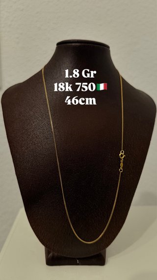 Cadenas de oro 18k 750