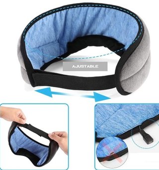 Maschera per dormire con cuffie bluetooth integrate