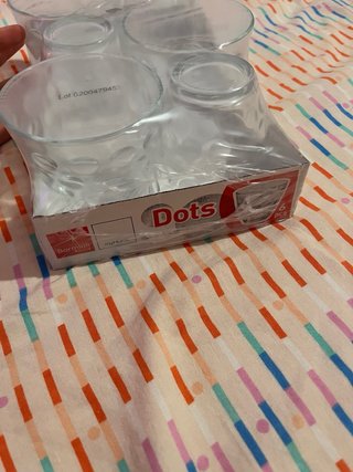 Set 6 Bicchieri Acqua Bormioli Rocco Dots 25,5cl