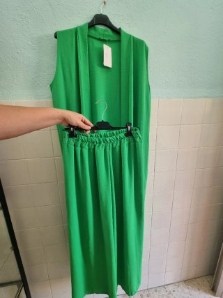 Conjunto verde talla única