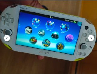 PS VITA  SLIM LIME EDITION  1 2 8  G B