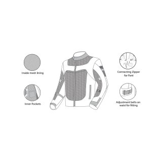 Chaqueta Moto Verano R-TECH Hombre