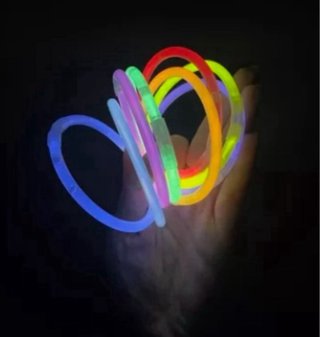 200 Pulseras Luminosas Multicolor