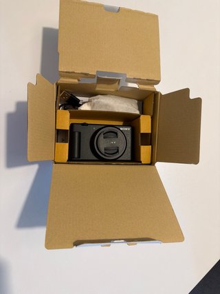 Cámara Sony ZV-1F Vlog Negra