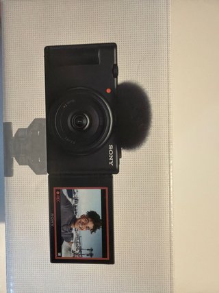 Cámara Sony ZV-1F Vlog Negra