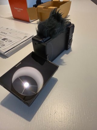 Cámara Sony ZV-1F Vlog Negra