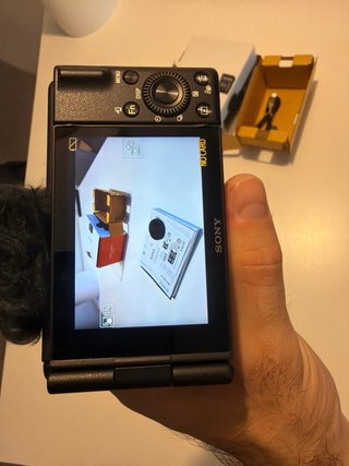 Cámara Sony ZV-1F Vlog Negra