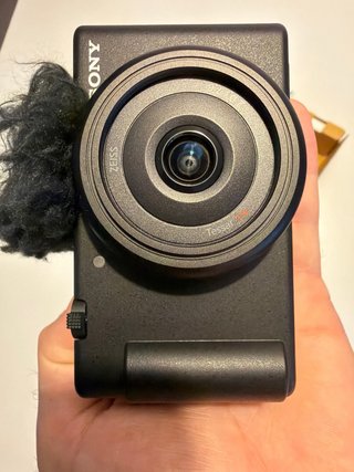 Cámara Sony ZV-1F Vlog Negra