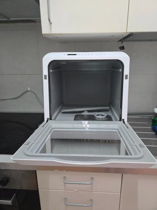 Lavavajillas encimera sin instalación