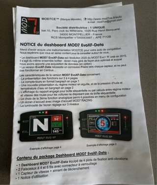 Pantalla Rally MOD7 EVO XF