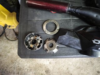 Cambio todo por motor completo de derbi variant