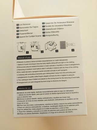 Quitapelusas eléctrico para ropa, sofás, camas.