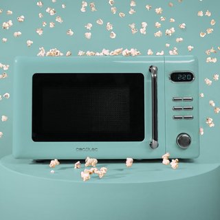 Microondas Cecotec Retro 20L Grill Azul