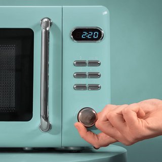 Microondas Cecotec Retro 20L Grill Azul