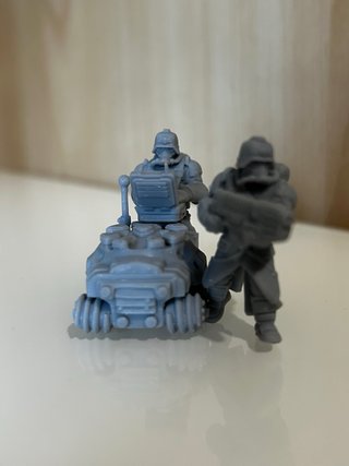Squadra Fanteria Pesante + Veicolo Proxy Warhammer