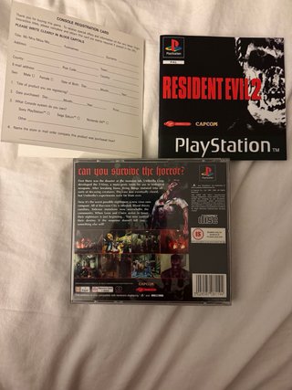 Resident Evil 2 PS1 (PlayStation 1) Survival Horror