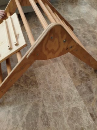 Triángulo Pikler Montessori Madera con Rampa