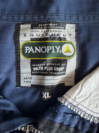 Pantaloni da lavoro multitasche blu