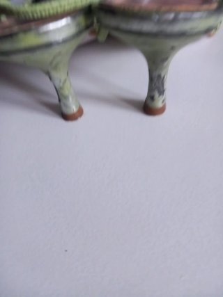 Tacones Gino Ventori Ocasión Oro/Verde